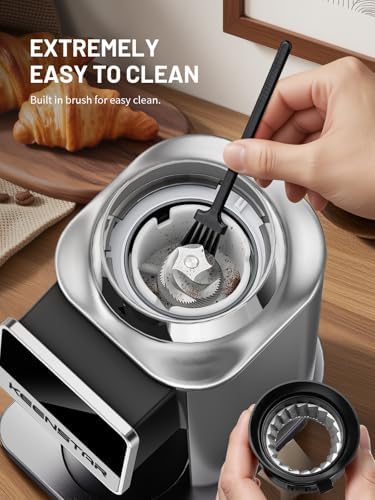 Conical Burr Coffee Grinder with Touch Screen, 34 Grind