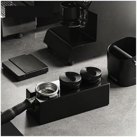 51/53/58mm Coffee Tamper & Distributor With Tamping Mat Cleaning Brush