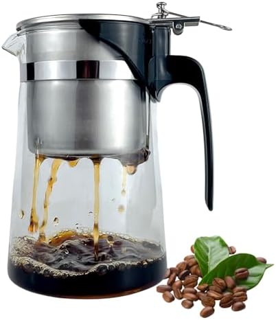 Pour Over Coffee Maker Set, 304 Stainless Steel Coffee Dripper with