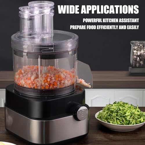 Vegetable Fruit Cutting Machine Food Processor, 600W, 5000Ml