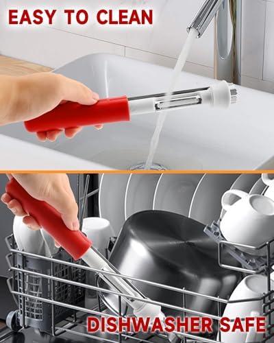 2 in 1 Apple Corer and Peeler Tool, Fruit Vegetable Corer and Peeler