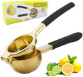 Gold Stainless Steel Lemon Squeezer