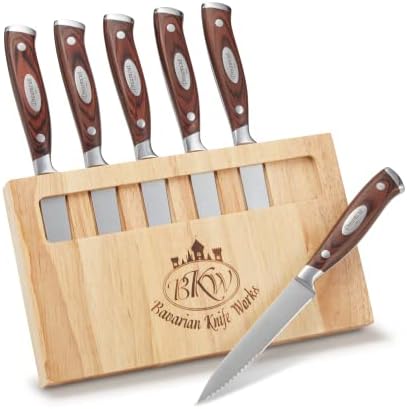 Bavarian Knife Works 19-Piece Kitchen Knife Set