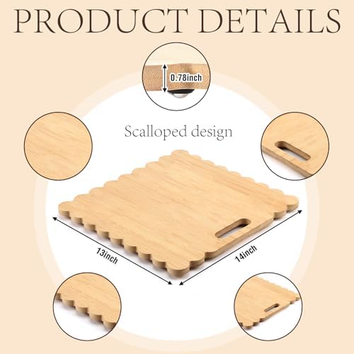 Bamboo Sliding Tray for Coffee Maker, 13 x 14 Inch