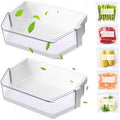 [2 PACK] Upgraded WPW10493524 W10493524 Refrigerator Door Bin