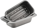 Anolon Advanced Bakeware Nonstick Bread Loaf Pan Set, 2-Piece, Gray