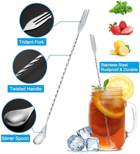 Cocktail Jigger For Bartending,1oz And 2oz Silver Stainless Steel