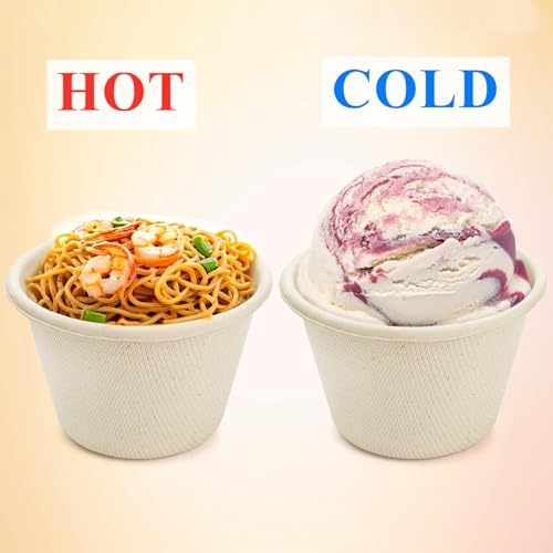 Tebery 200 Pack 4 Oz Disposable Condiment Portion Cups, Small Sauce