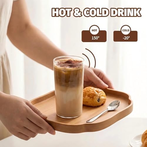 Water Glasses Set of 12, Thin Highball Glasses, 17 Oz Tall Drinking