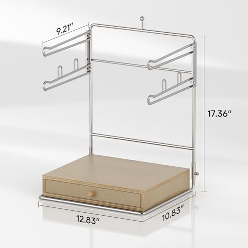 Plastic Grocery Bag Holder, Chrome T-Shirt Bag Rack, Plastic Bag
