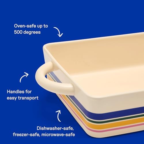 Great Jones 9"x13" Ceramic Casserole Dish, Oven-Safe to 500°F