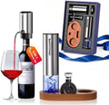 5-in-1 Electric Wine Opener Gift Set, Rechargeable Wine Opener &