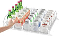Can Dispenser for Refrigerator, White, Holds up to 25 Cans