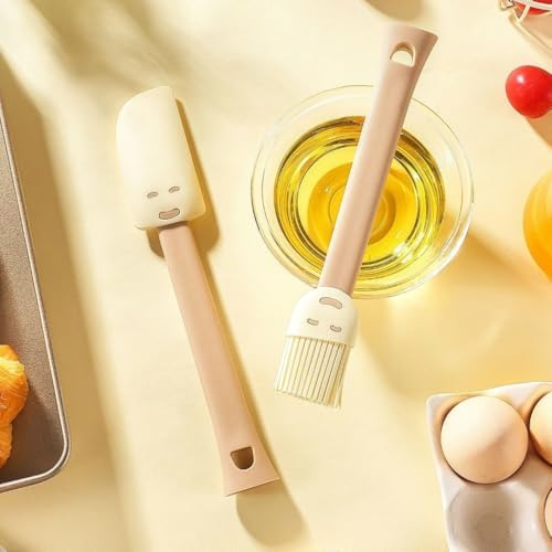 Silicone Pastry & Basting Brush Set, Baking Brush, Heat Resistant