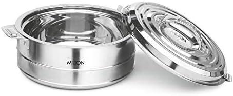 Milton Fortuner 3-Piece Stainless Steel Casserole Set
