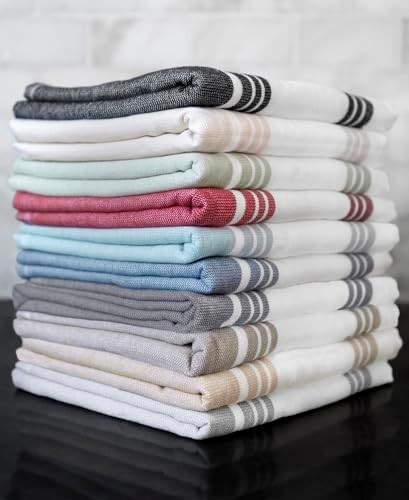 All-Clad Dual-Purpose Kitchen Towels: Highly Absorbent - 100% Cotton
