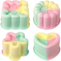 Actvty 4 Inch Silicone Cake Pans, Mini Cake Molds, Bento Cake Mold