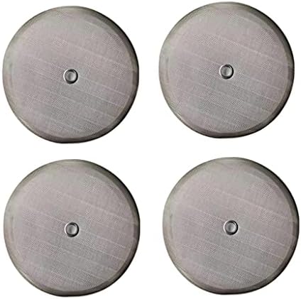 4 Pack French Press Filters 4.5 inch, 50 Oz 12 Cups Replacement Screen