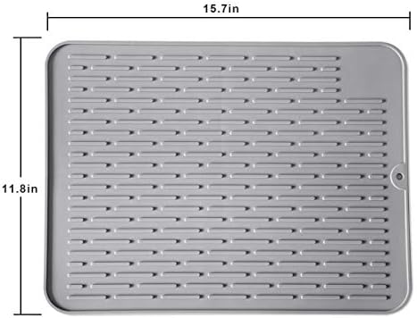 Silicone Dish Drying Mat for Multiple Usage,Easy