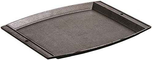 Lodge Pre-Seasoned Cast Iron Rectangular Griddle, 15 x 12.25 Inches