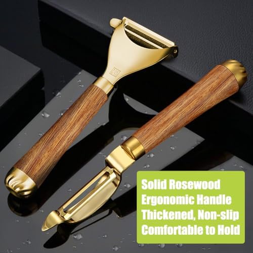 Potato Peelers,Premium 304 Stainless Steel Vegetable Peeler Set