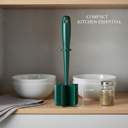 For Onions, Garlic & Veggies: Manual Hand-Pull String Food Chopper