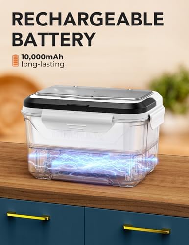 EAST OAK Cordless Electric Lunch Box with Timer
