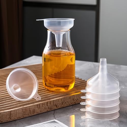 Small Funnel 4 Pack Food Grade Water Bottle Funnel for Powder Liquids