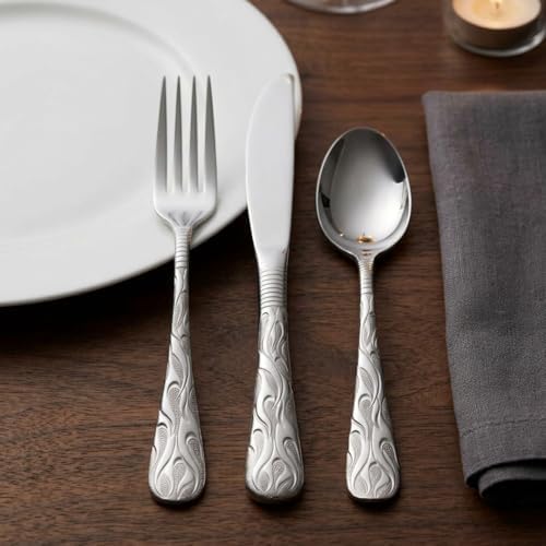 Liberty Tabletop Flame 65pc Set Service for 12 18/10 Stainless Steel