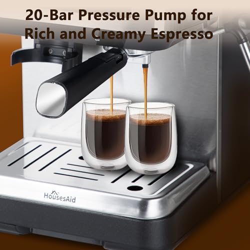 20Bar Espresso Machine with Built-in Grinder
