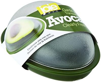 Joie Fresh Pod Avocado Storage Container with Clear Snap-On Lid, Keeps