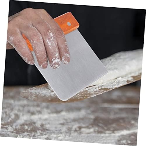 3pcs Dough Scraper Chopper, Stainless Steel Bread Cutter, Multipurpose