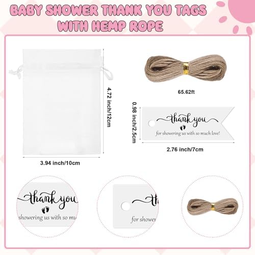 Vesici 20 Set It's a Girl Baby Shower Favors for Guests