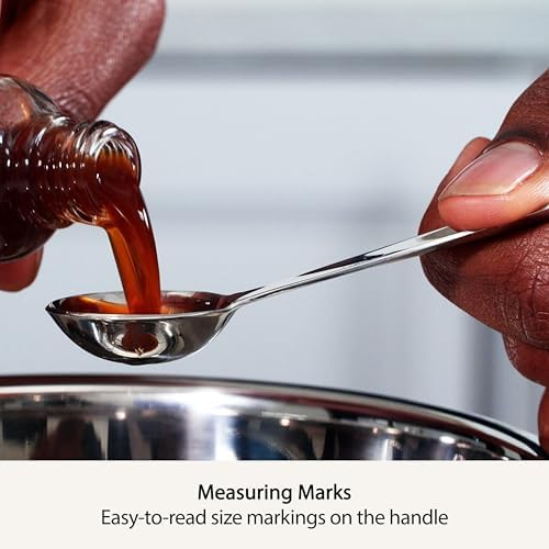 All-Clad Stainless Steel 4-Piece Measuring Spoon Set, Kitchen Tools