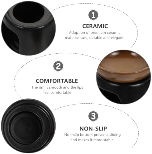 Ceramic Teapot Warmer Candle-Powered Tea Heater with Air Vent