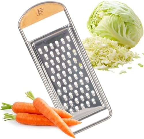 Kings County Tools Handheld Flat Food Grater, 12” x 4.5”