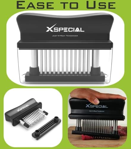 XSpecial 48-Blade Stainless Steel Meat Tenderizer