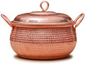 Handcrafted Hammered Copper Cookware Set - Ideal for Copper Chef