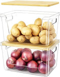 2 Set Pantry Organizer and Stackable Storage Kitchen,Sturdy and