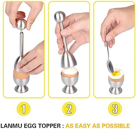 Xicennego Egg Cracker Topper Set of 5