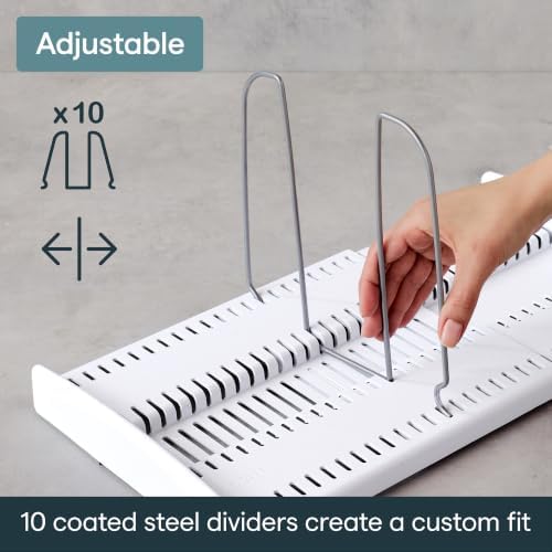 YouCopia StoreMore Expandable Cookware Rack with Tall Steel Wires