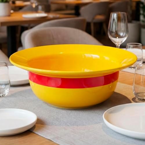 Straw Hat Ceramic Bowl Set w/ Spoon Fork & Chopsticks - Novelty Ramen