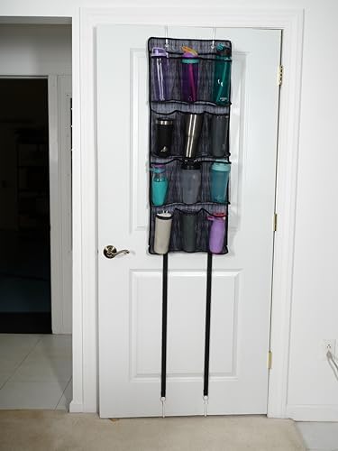 Jokari Tumbler and Bottle Storage Organizer Door Rack Holds Large