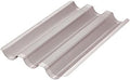 CHEFMADE Perforated Baguette Pan, 15-Inch 3 Wave Loaves Non-Stick