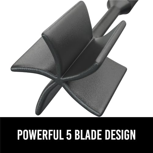 GORILLA GRIP Patented Heat Resistant Meat Chopper, Potato Masher