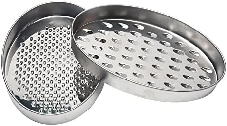 Cheese Grater with Container and Lid, 2 Blade Compact Kitchen Grater
