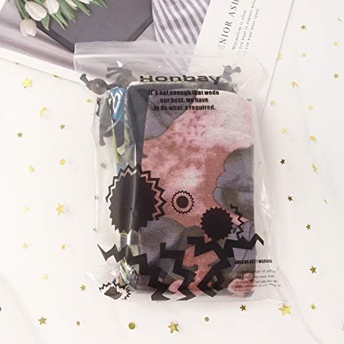 "Honbay 5PCS Portable Straw Carrying Case Straw Pouch Travel Bag for
