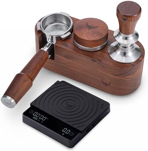 54mm Breville Coffee Tamper Set, Rosewood
