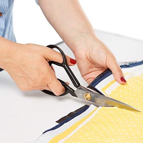 Sewing Scissors Ultra Sharp + Free Craft Knife - 9" Heavy Duty