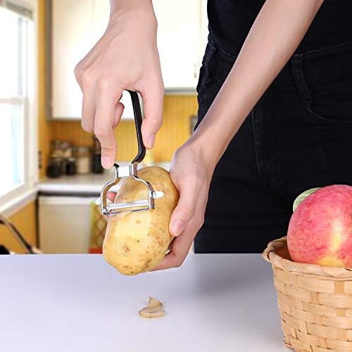 Ultra Sharp Stainless Steel Vegetable Peeler For Potatoes, All Fruits